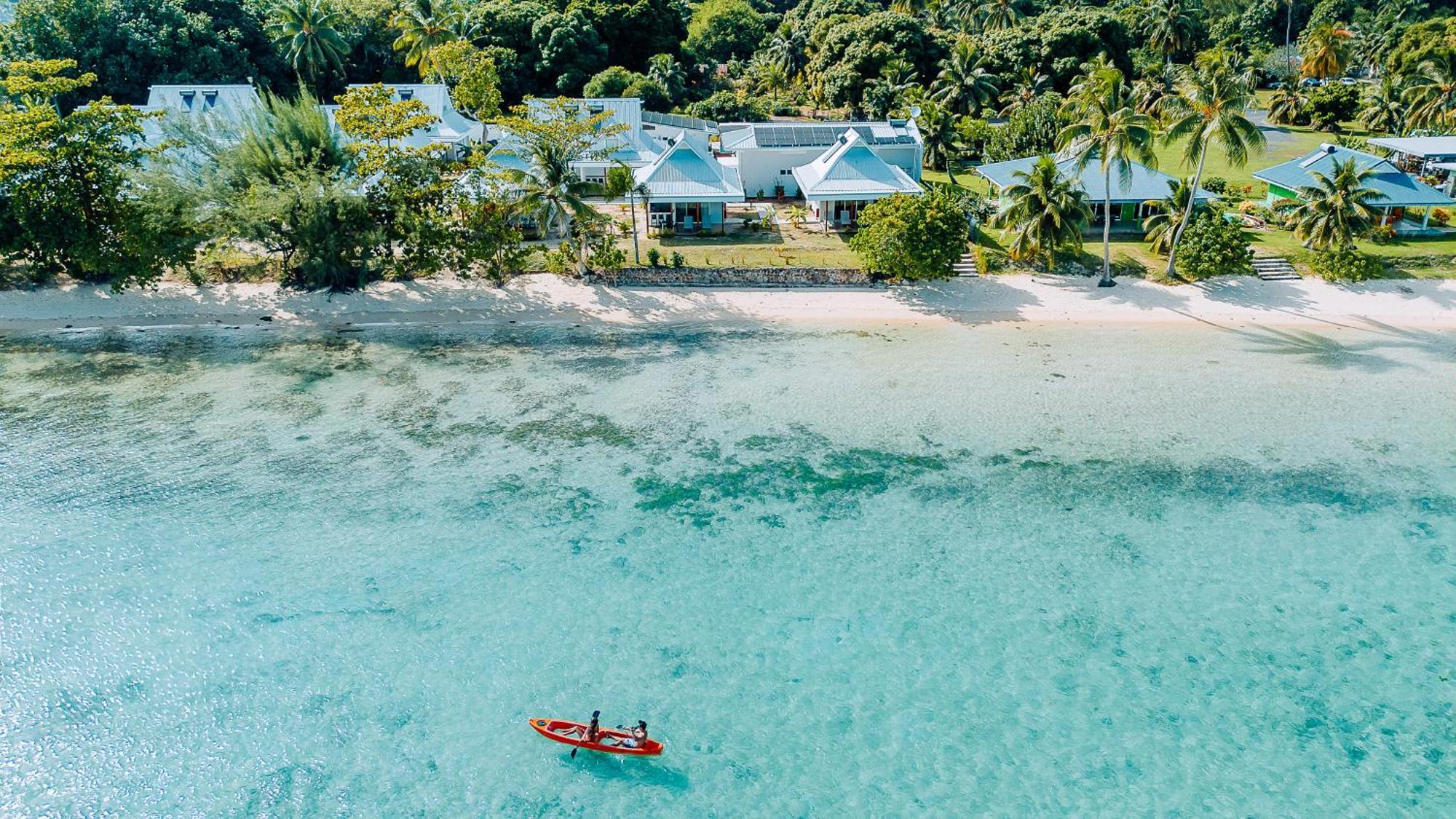 Niu Beach Hotel Moorea Exterior foto